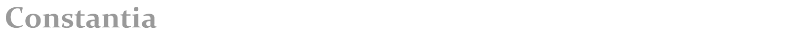 Constantia font preview