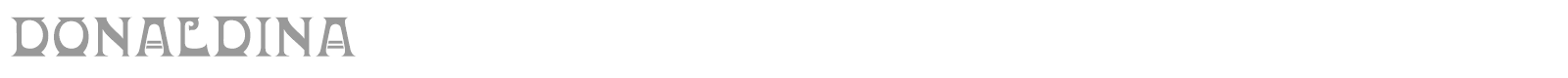 Donaldina font preview