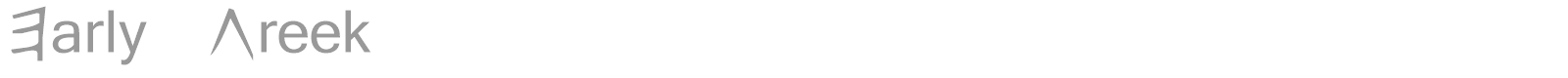 Early Greek font preview