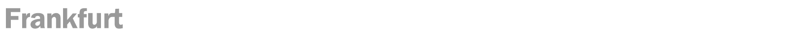 Frankfurt font preview