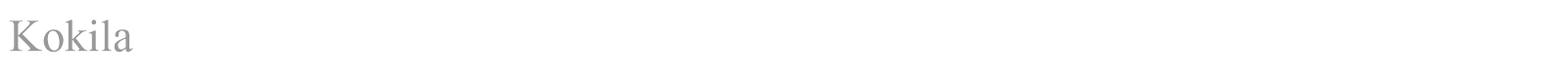 Kokila font preview