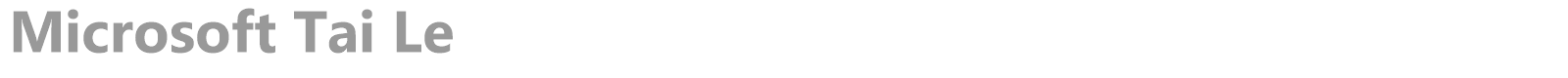 Microsoft Tai Le font preview