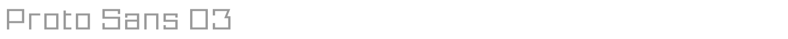 Proto Sans font preview