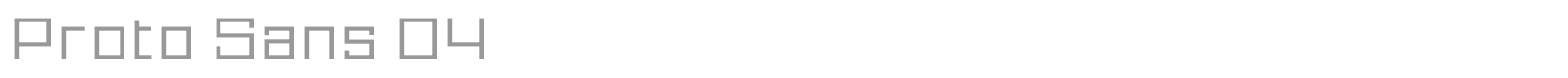Proto Sans font preview