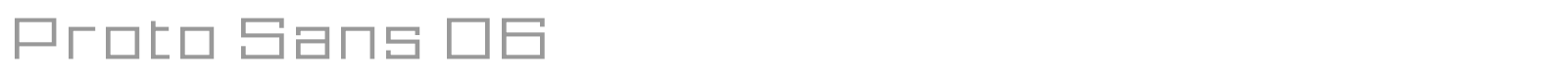 Proto Sans font preview