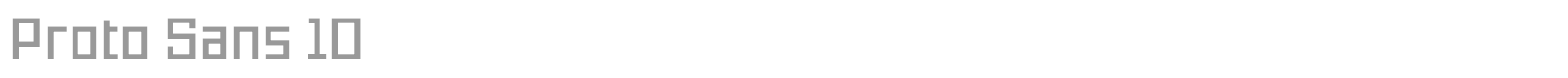 Proto Sans font preview