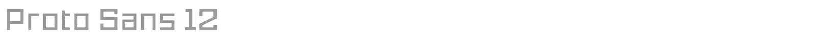 Proto Sans font preview