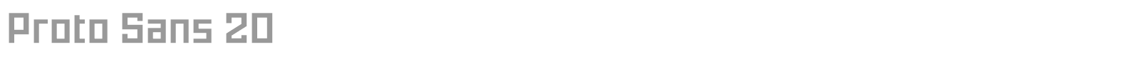 Proto Sans font preview