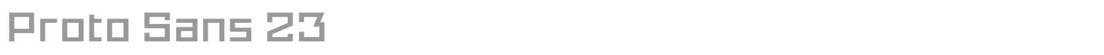 Proto Sans font preview