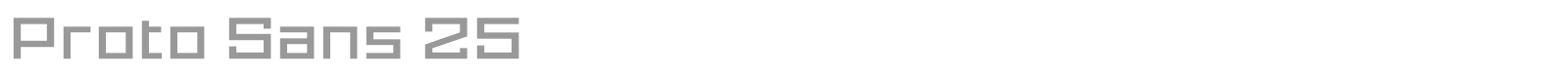 Proto Sans font preview