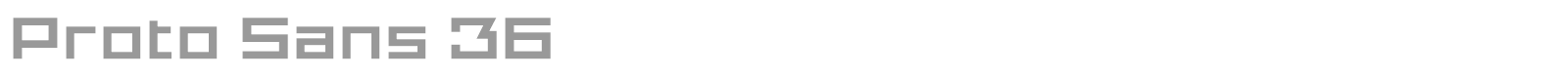 Proto Sans font preview