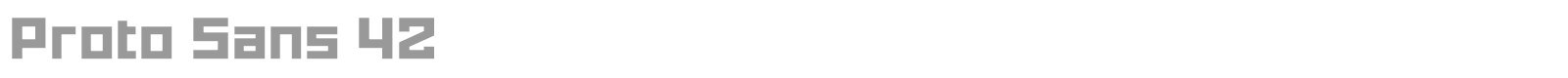 Proto Sans font preview
