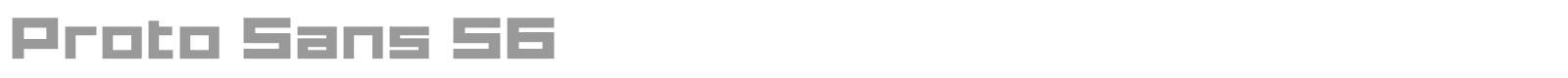Proto Sans font preview