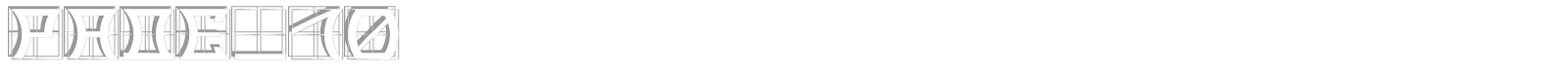 RADE_10 font preview