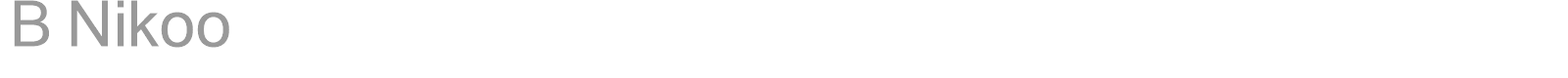 B Nikoo font preview