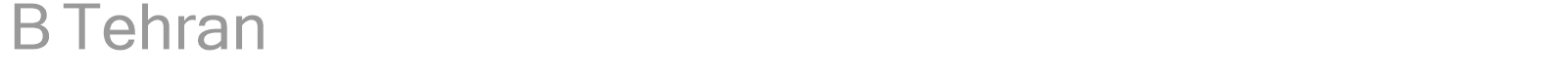 B Tehran font preview