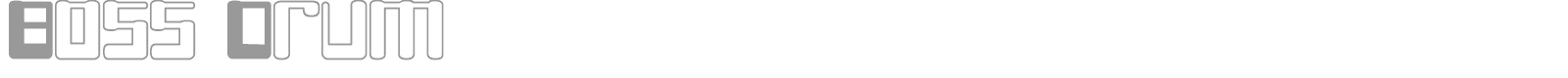 Boss Drum font preview