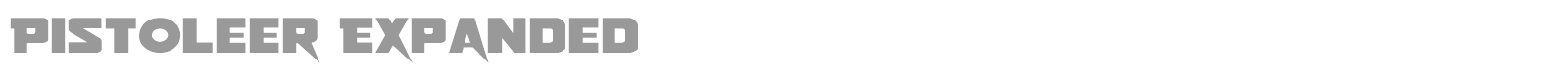 Pistoleer Rotalic font preview
