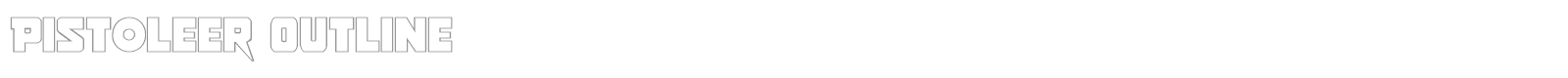 Pistoleer Rotalic font preview
