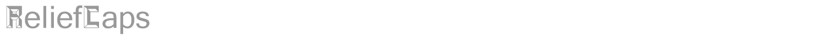 Relief Caps font preview