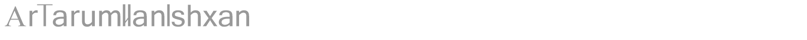 ArTarumianIshxan font preview
