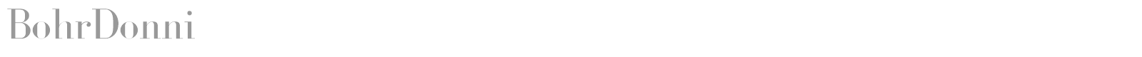 Bohr Donni font preview