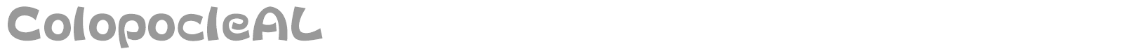 ColopocleKT font preview