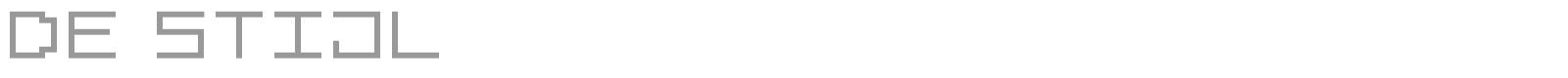 DE STIJL font preview