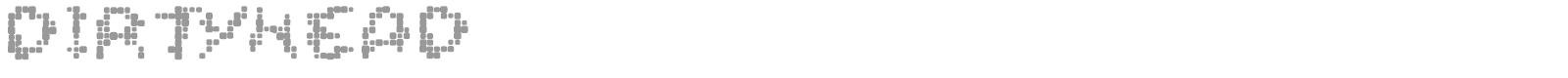 DirtyHead font preview