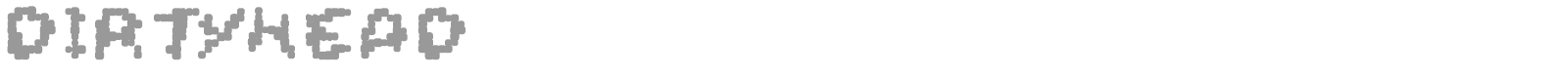 DirtyHead font preview