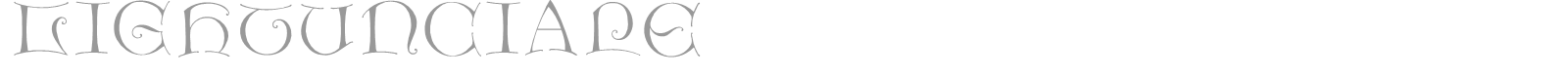 Light Unciale font preview
