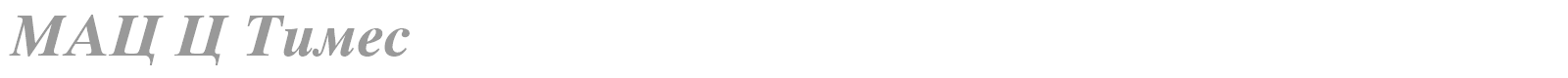 MAC C Times font preview