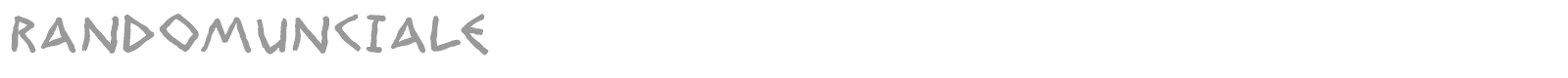 Random Unciale font preview