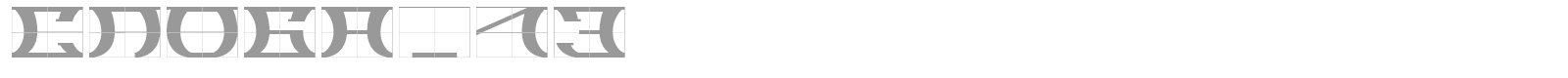 SLOBA_13 font preview