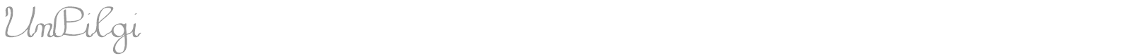 UnPilgi font preview