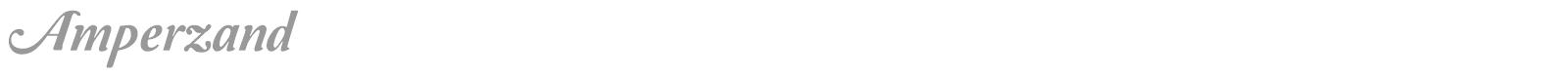 Amperzand font preview