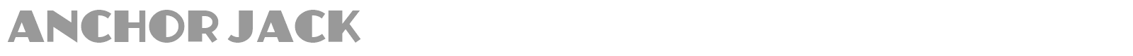 Anchor Jack font preview