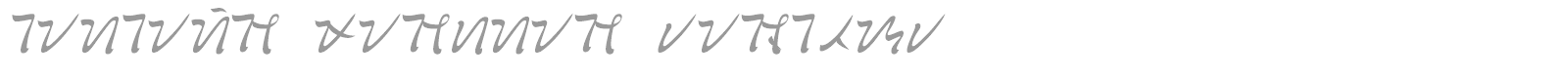Baybayin Mangyan Hanubrush font preview