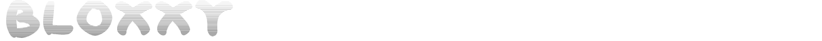Bloxxy Striped font preview