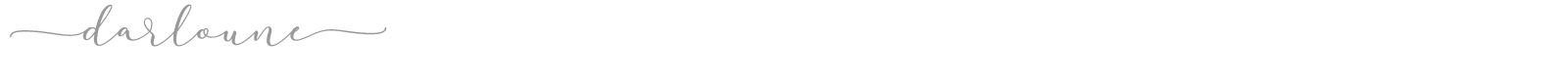 Darloune font preview