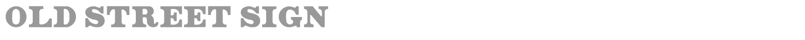 Great Western Way font preview