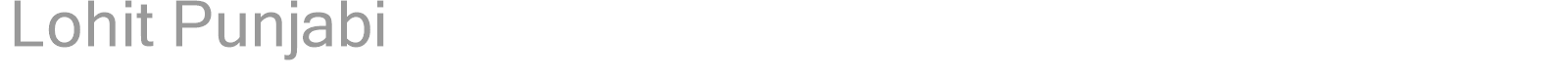 Lohit Punjabi font preview