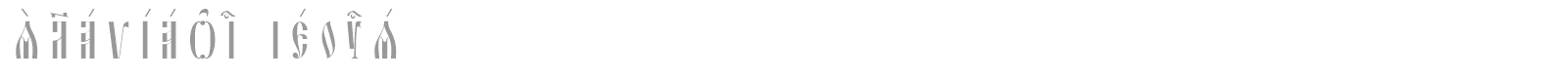 Slavjanic ieUcs font preview