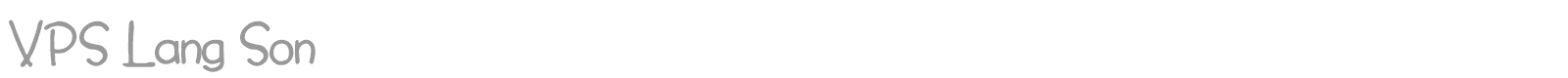 VPS Lang Son font preview