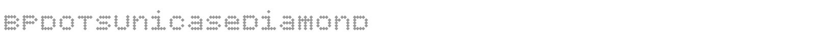 BP Dots Unicase font preview