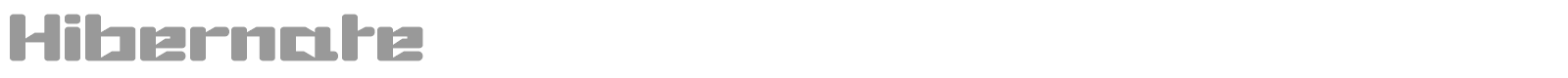 Hibernate font preview