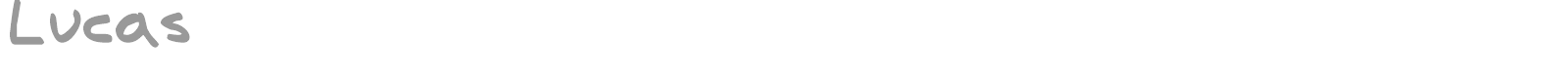 Lucas font preview