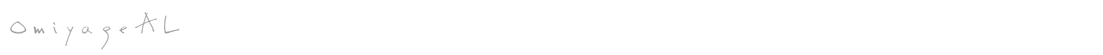 OmiyageKT font preview