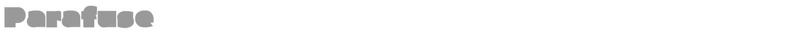 Parafuse font preview