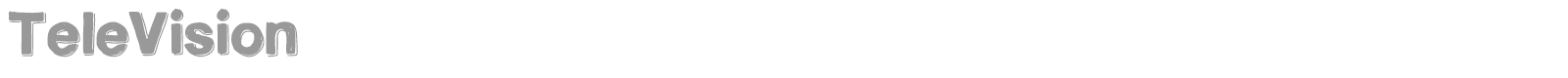 TeleVision font preview
